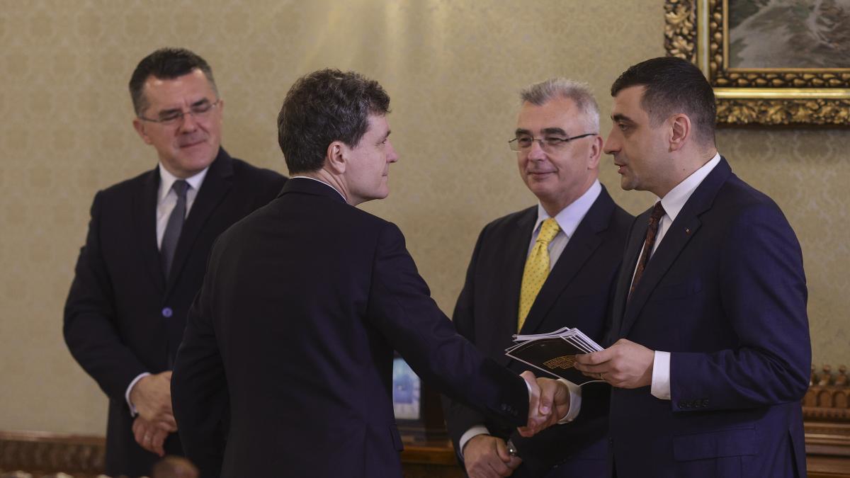 George Simion i a solicitat lui Nicusor Dan mandat pentru a forma un guvern AUR