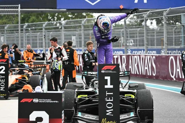 Kimi Antonelli obtine victoria la Miami in fata celor doi piloti McLaren si isi extinde avantajul in clasament
