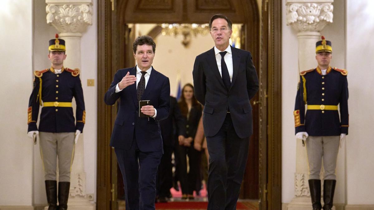 Mark Rutte si Volodimir Zelenski sosesc la Bucuresti pentru summitul B9 organizat de Nicusor Dan