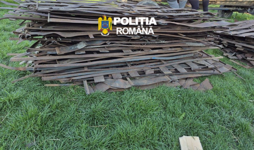 Neamt Parazapezile de pe calea ferata au fost sustrase Un barbat a fost prins