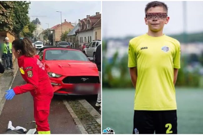 Nu l au uitat pe Eduard Copilul lovit pe trotuar in centrul Clujului de un Mustang este in continuare in recuperare Stim ca vei lupta la fel ca pe terenu de fotbal