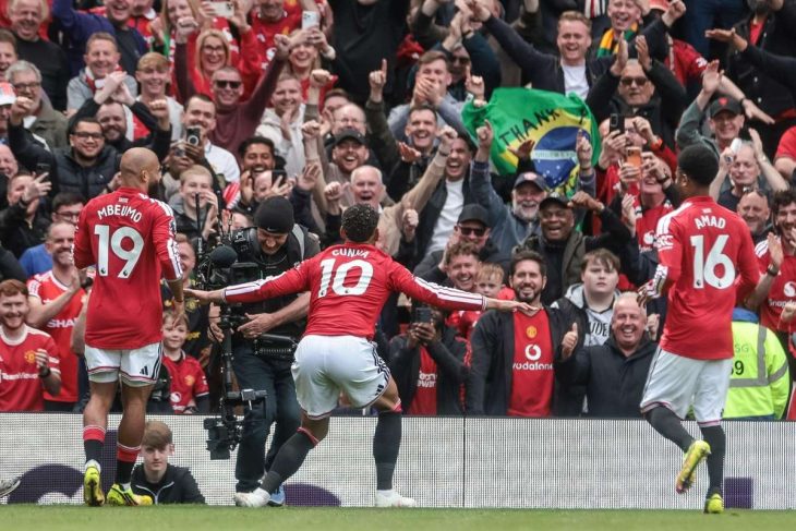 PGMO admite ca al doilea gol al lui Man Utd in meciul cu Nottingham Forest ar fi trebuit anulat