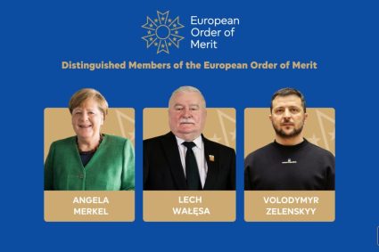 Parlamentul European acordă pentru prima dată Ordinul European de Merit. Angela Merkel, Maia Sandu și Volodimir Zelenski, printre laureați.