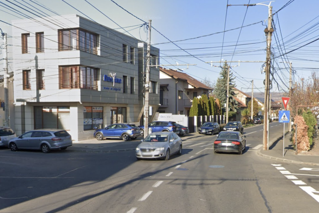 Un clujean atrage atentia Nu suntem observati Intersectie periculoasa in Cluj fara semafor si fara limitatoare de viteza