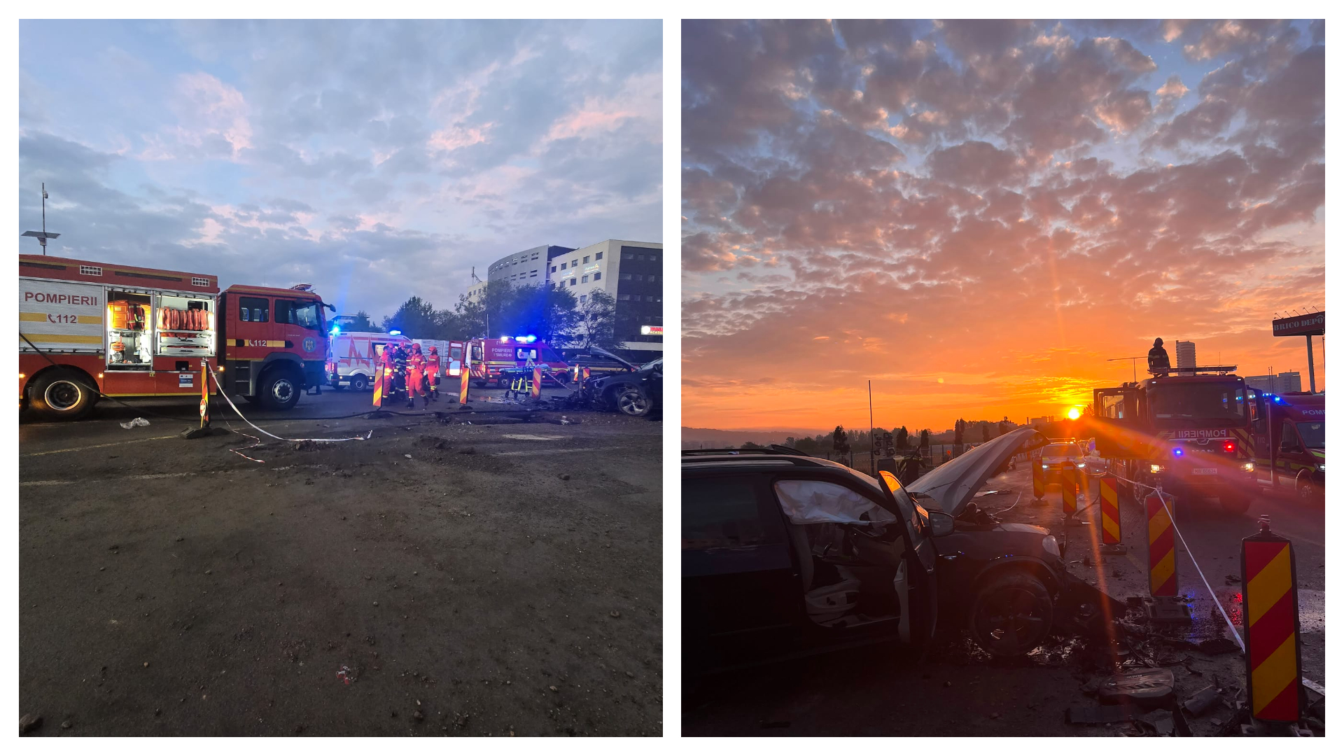cum a avut loc accidentul de dimineata de pe calea floresti un sofer beat a lovit parapetul cu masina cinci persoane au fost duse la spital
