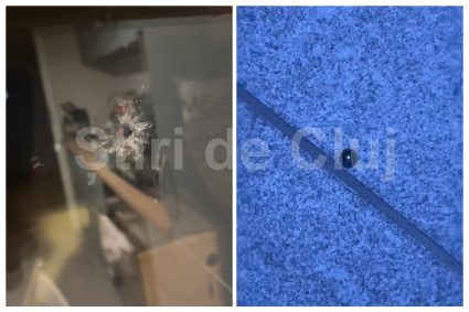 EXCLUSIV. VIDEO Incident periculos în Cluj! A tras cu o armă Airsoft și a spart geamurile unui bloc din Mănăștur: „Putea să ne împuște în cap. Vom depune plângere”