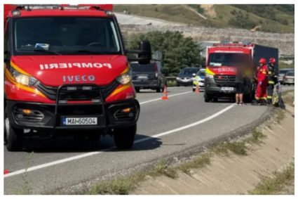 Accident în Cluj! Un tânăr șofer a pierdut controlul mașinii și a ieșit de pe drum, iar un minor de 15 ani a necesitat îngrijiri medicale.