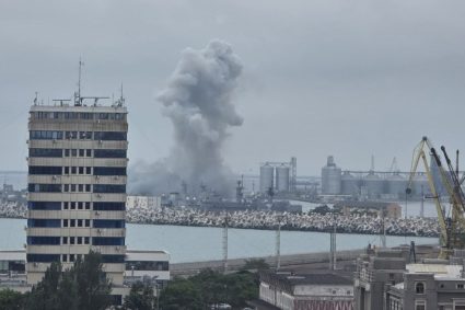 Ambasada Rusiei acuză Ucraina în legătură cu explozia dronei maritime din Portul Constanța.
