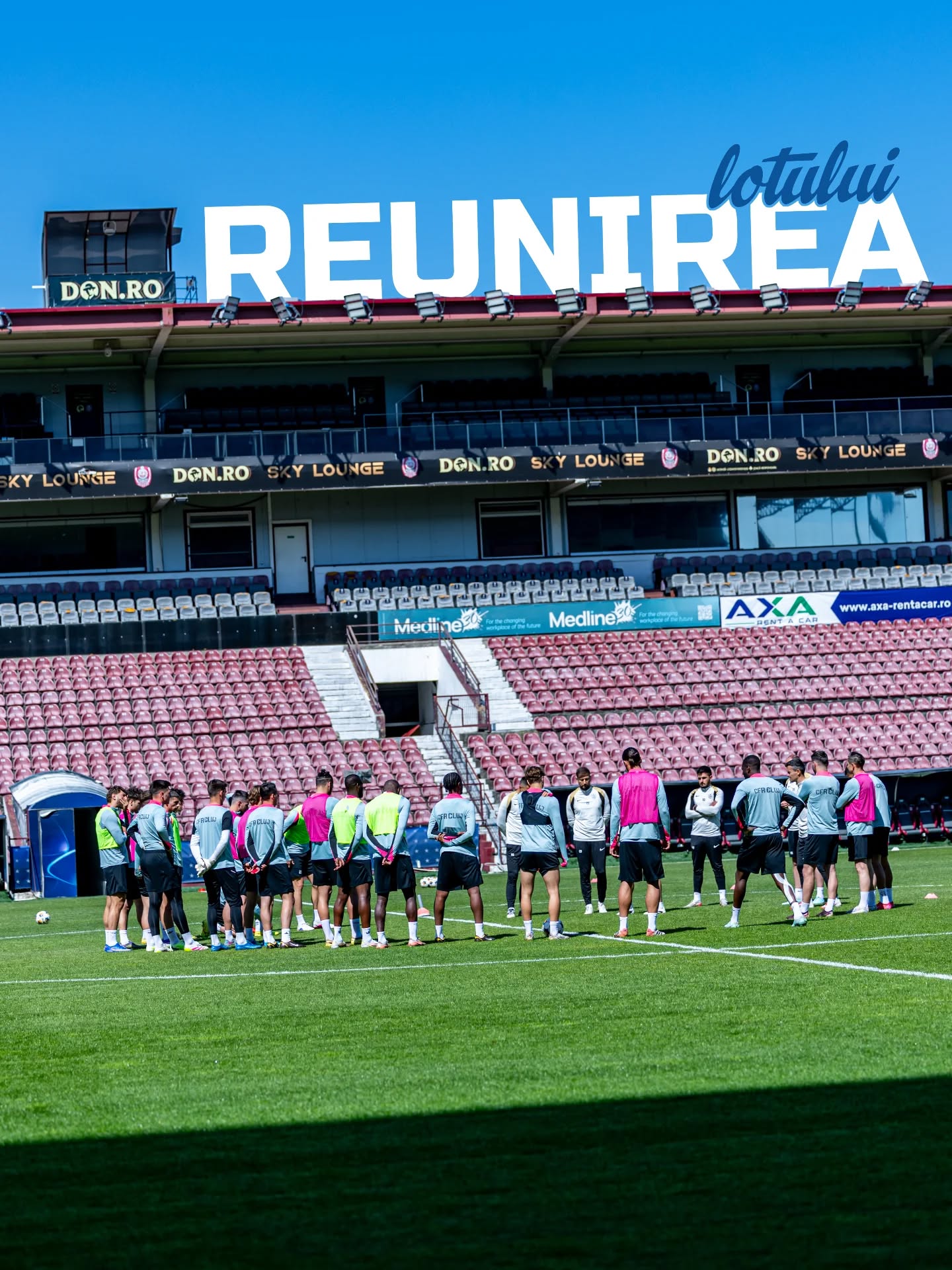 CFR Cluj se pregateste pentru cantonament in Slovenia saptamana viitoare