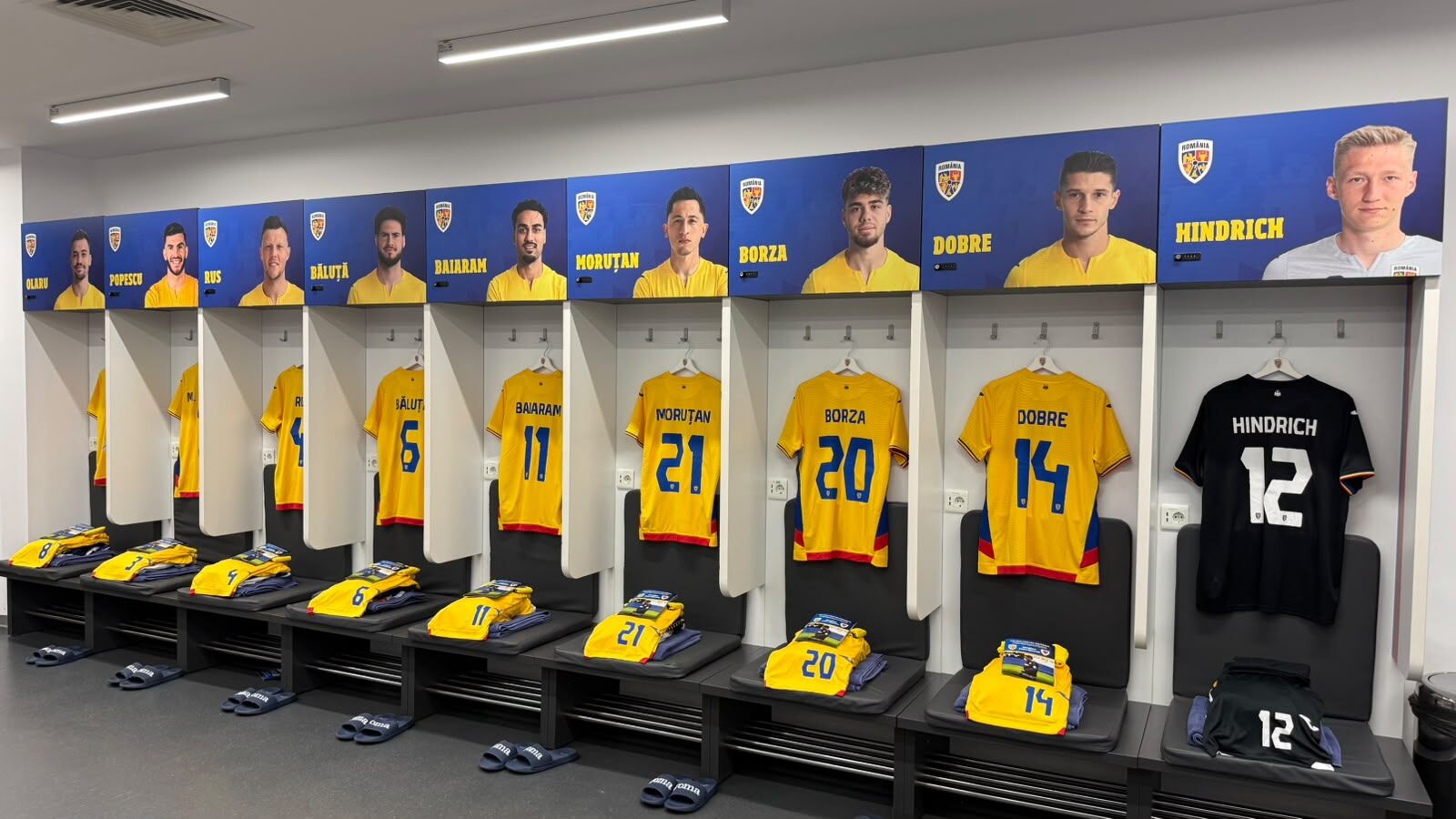 Componena echipei de start pentru meciul de pregatire Romania Tara Galilor