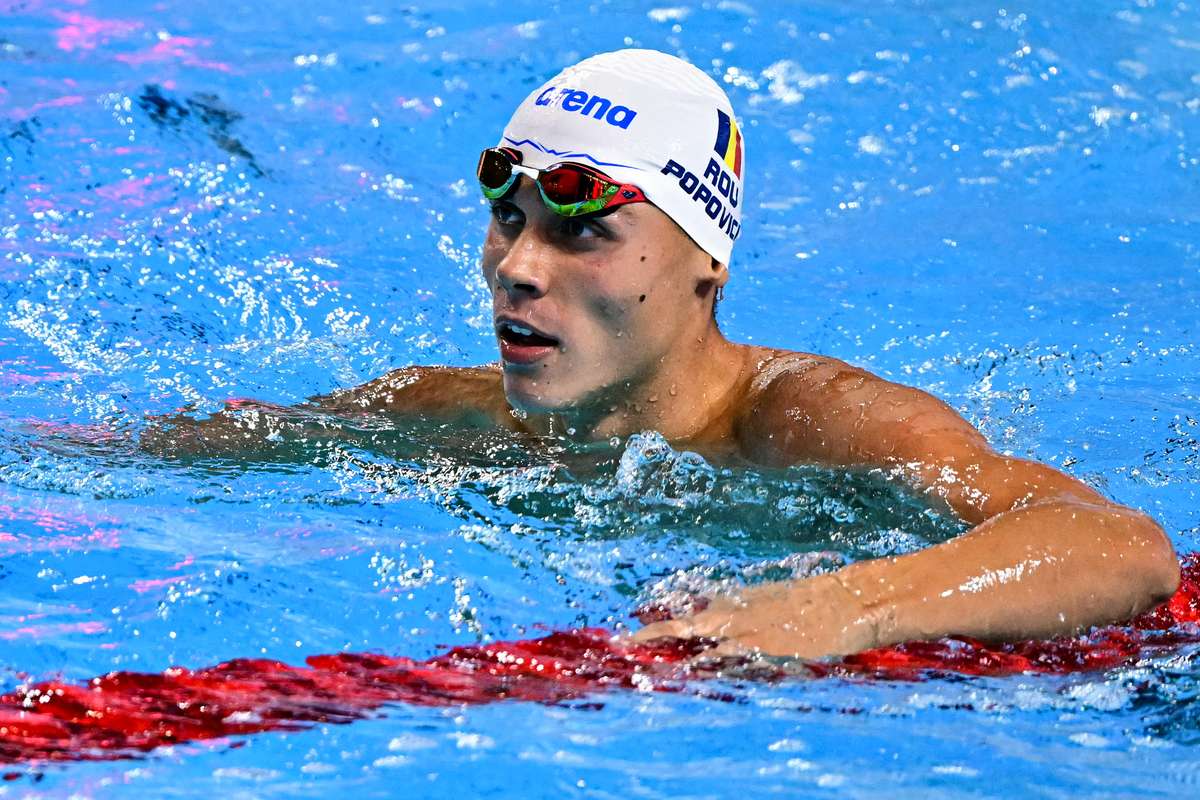 David Popovici a impresionat la Roma Medalie de aur si record la Settecolli
