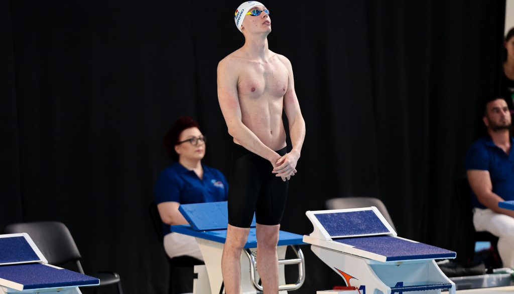 David Popovici la Trofeul Settecolli cel mai bun timp in semifinale si la proba de 200 m liber