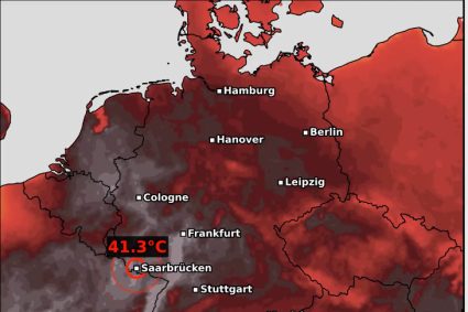Germania a înregistrat cea mai caldă noapte din istorie, în urma unui val extrem de caniculă / Temperaturile pot atinge 42 de grade, însoțite de furtuni violente.