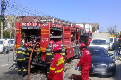 Incendiu de proporții la o casă din județul Buzău