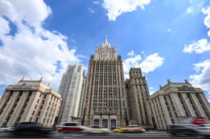 Întâlnire rară la Moscova privind războiul din Ucraina: Ambasadorii Franței, Germaniei și Marii Britanii au discutat cu un oficial rus.
