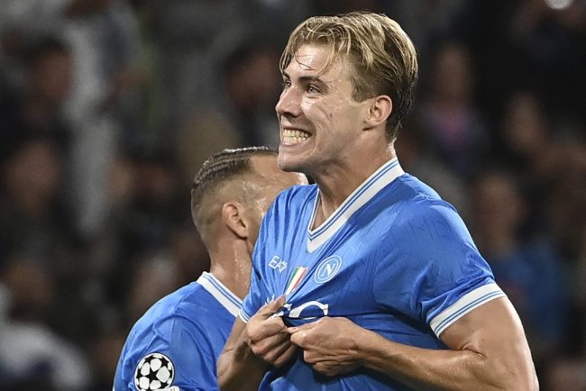 Manchester United confirma transferul definitiv al internationalului danez Rasmus Hojlund la Napoli