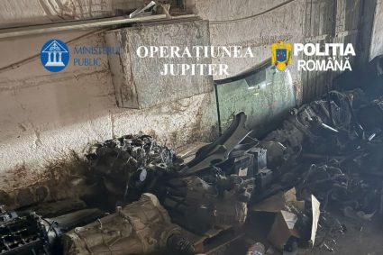 Mașini dezmembrate ilegal și deșeuri mistuite de foc în județul Buzău. În cadrul operațiunii JUPITER, polițiștii au găsit aproape 50 de vehicule.