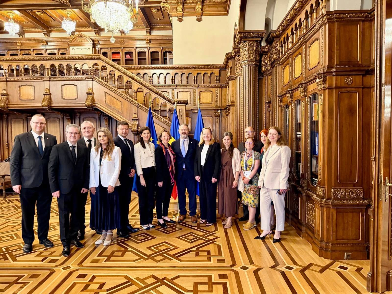 Presedinta Consiliului European pentru Cercetare intalnire importanta la Cotroceni cu Nicusor Dan