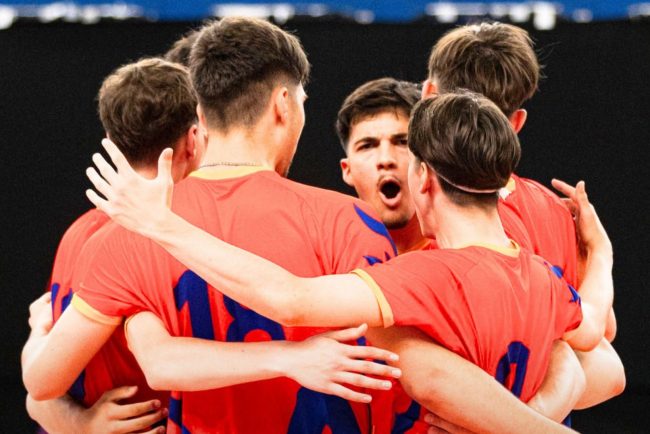 Romania se afla pe locul cinci in Campionatul Balcanic U18 de volei masculin desfasurat la Podgorica