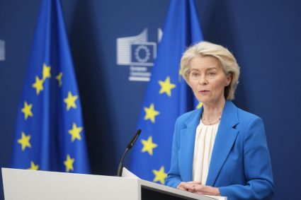 Ursula von der Leyen va prezenta cel de-al 21-lea pachet de sancțiuni al UE împotriva Rusiei.