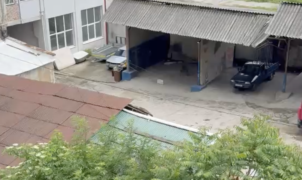 VIDEO SCENA emotionante dintr o curte din Cluj Un caine latra ore intregi inchis intr un garaj A plans de dimineata pana seara