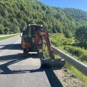 Vesti excelente pentru soferii din Cluj Consiliul Judetean a inceput lucrari ample pe DJ 108A drumul care leaga Ciucea de granita judetului Salaj