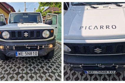 Dacă vedeți această mașină circulând în Apahida, nu vă îngrijorați! Primăria informează clujenii despre prezența sa neobișnuită în comună.