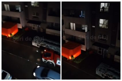 VIDEO EXCLUSIV. Alertă maximă în Florești: Intervenție a pompierilor și poliției pentru un clujean „dificil”: „Vorbește cu polițiștii în mod ironic”