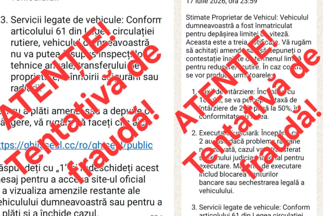 Atentie clujeni Un mesaj care pare a fi de la politie va poate goli contul bancar in just cateva minute Iata cum sa recunosteti capcana