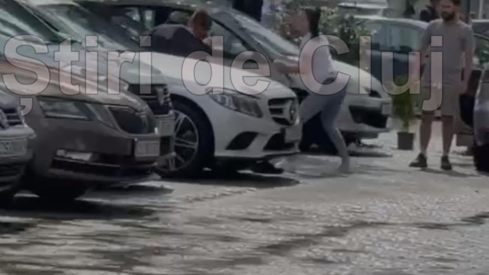 Batuserii de la Sigma Shopping Center retinuti de politie dupa imaginile difuzate de Stiri de Cluj S au luptat ca in Vestul Salbatic