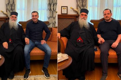 Bogdan Ivan și Alexandru Rogobete au călătorit împreună la Muntele Athos. „Funcțiile sunt temporare, dar binele…”