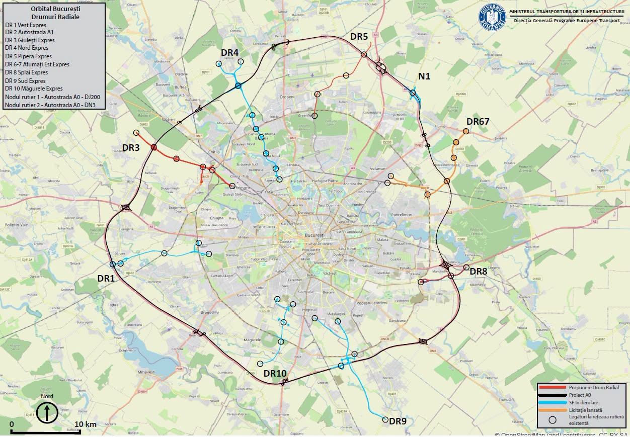 Bucuresti Un nou drum modern cu doua benzi pe fiecare sens va extinde legatura intre Bulevardul Timis si Trafic A0