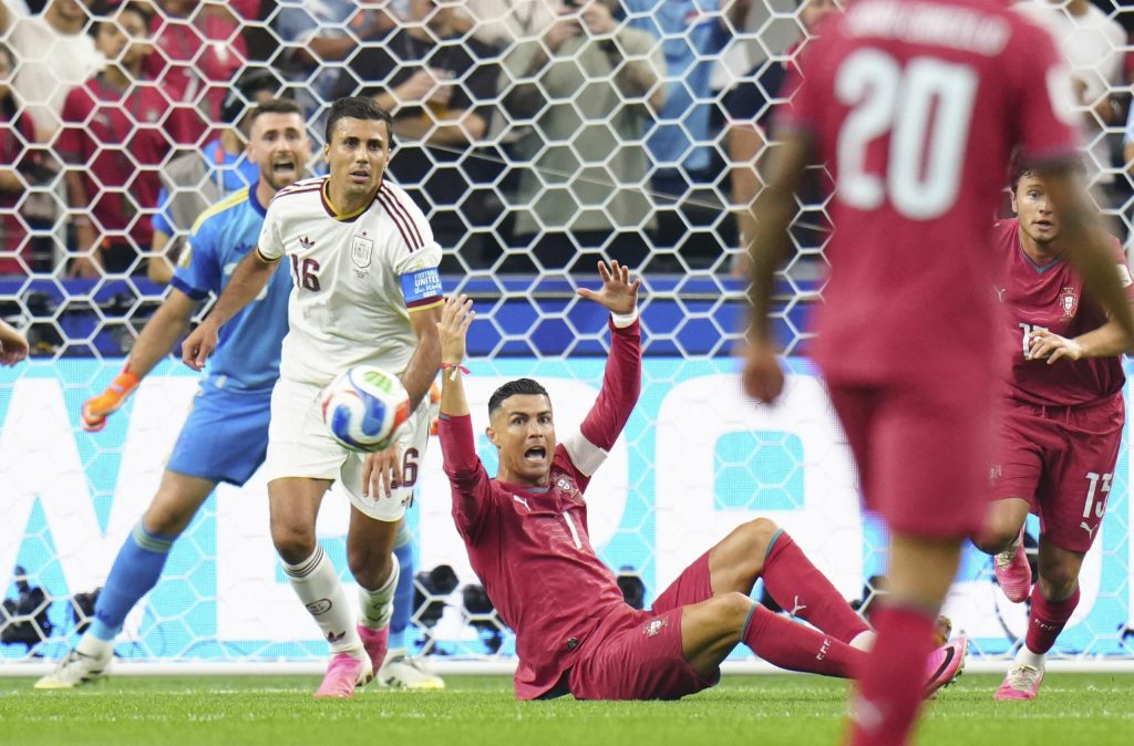 Campionatul Mondial 2026 Spania a invins Portugalia cu 1 0 si s a calificat in sferturile de finala