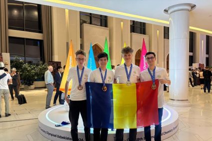 Elevi români premiți cu medalii de aur, argint și bronz la Olimpiada Internațională de Chimie din Uzbekistan