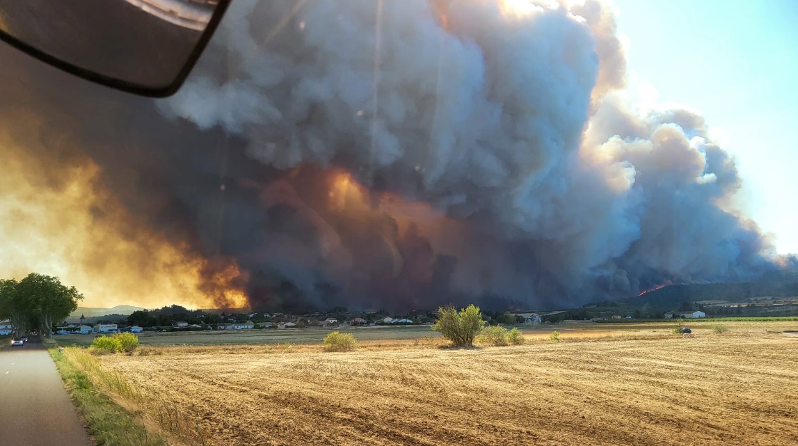 Incendiile din Franta apeluri pentru donatii in sprijinul padurilor