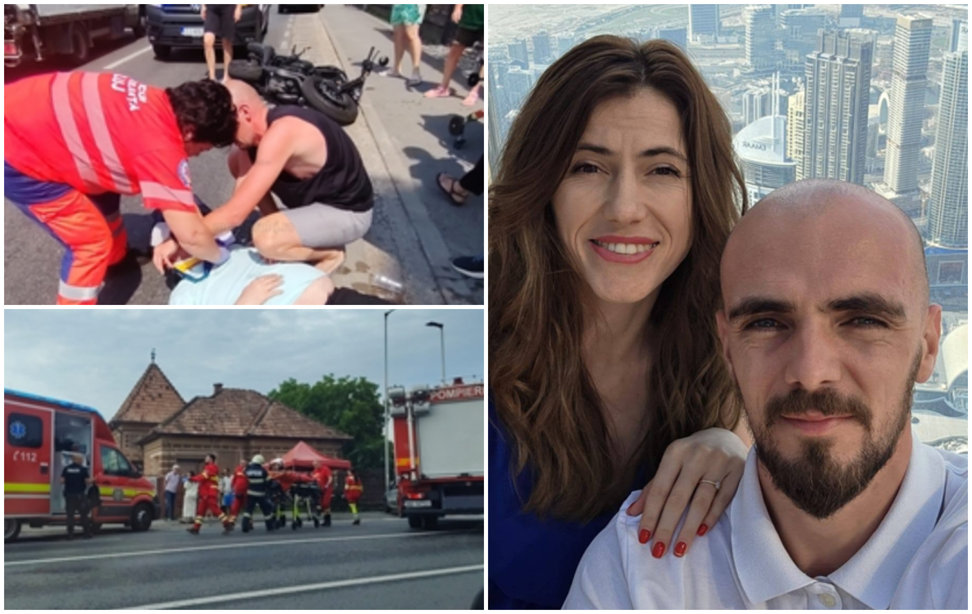 O familie de eroi Doi medici casatoriti au intervenit la doua accidente diferite in Floresti in mai putin de 48 de ore Sunt ingeri infatisati in oameni