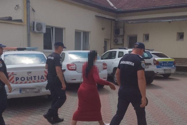 O femeie cautata international a fost descoperita in timpul unui conflict in Piata Oser din Cluj Napoca Jandarmii au intervenit