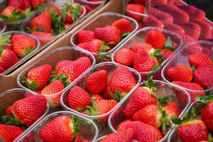 Peste 80% dintre căpșunile din UE sunt contaminate cu pesticide. Căpșunile spaniole, printre cele mai puțin afectate.