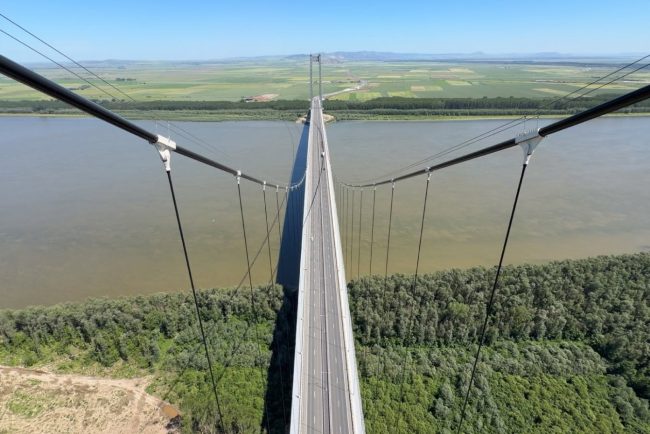 Se redechide circulatia pe calea 2 a Podului peste Dunare Trafic restrictionat pe DN2S