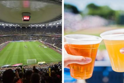 Se schimbă regulile pe stadioane: Suporterii vor avea voie să consume bere în timpul meciurilor. Legea a fost…