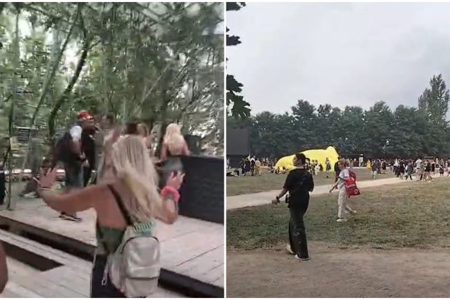 VIDEO Pana de curent la Electric Castle Practic tot festivalul a ramas fara electricitate dar scena principala functioneaza inca pe generator Agitatie