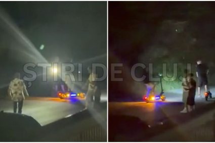 VIDEO. Scene șocante în Cluj: Un bărbat de aproximativ 60 de ani, aflat în stare de ebrietate, umilit și amenințat cu un briceag de către un grup de tineri.