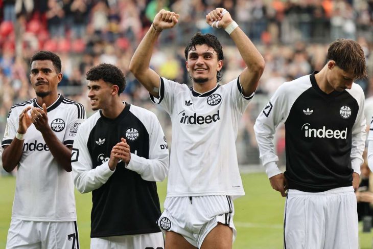 Eintracht a invins categoric adversara in Cupa Germaniei Cel mai mare scor la pauza din istoria competitiei