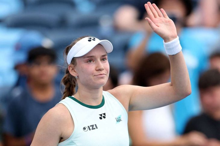 Elena Rybakina depaseste intreuperile din cauza ploii si castiga la Cincinnati