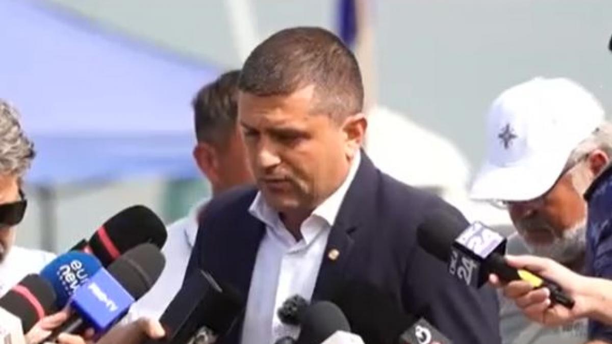 Radu Miruta dupa detonarea stancii Parjoaia Ceea ce nu s a realizat in 30 de ani am reusit astazi