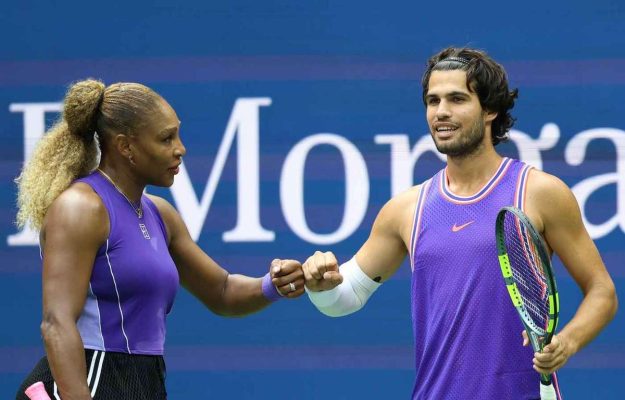 Serena Williams si Carlos Alcaraz eliminati din competitia de dublu mixt la US Open Semifinalele sunt stabilite