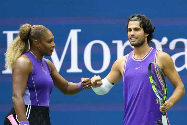 Serena Williams si Carlos Alcaraz eliminati din competitia de dublu mixt la US Open Semifinalele sunt stabilite