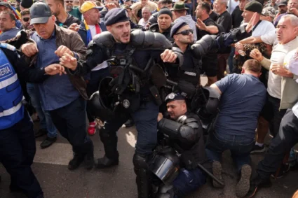 14 persoane, propuse pentru arestare după violențele de la protestul fermierilor