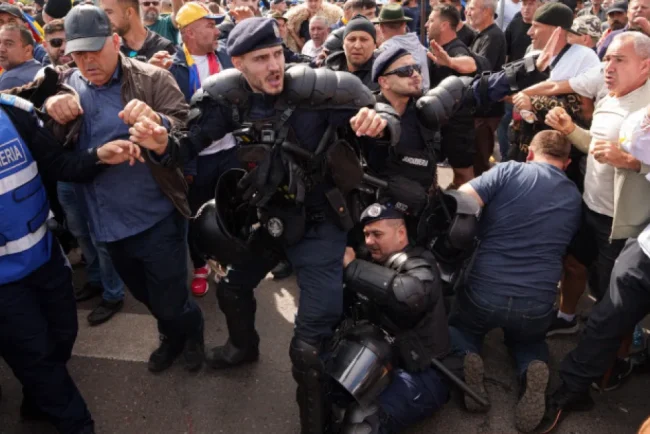 14 persoane, propuse pentru arestare după violențele de la protestul fermierilor