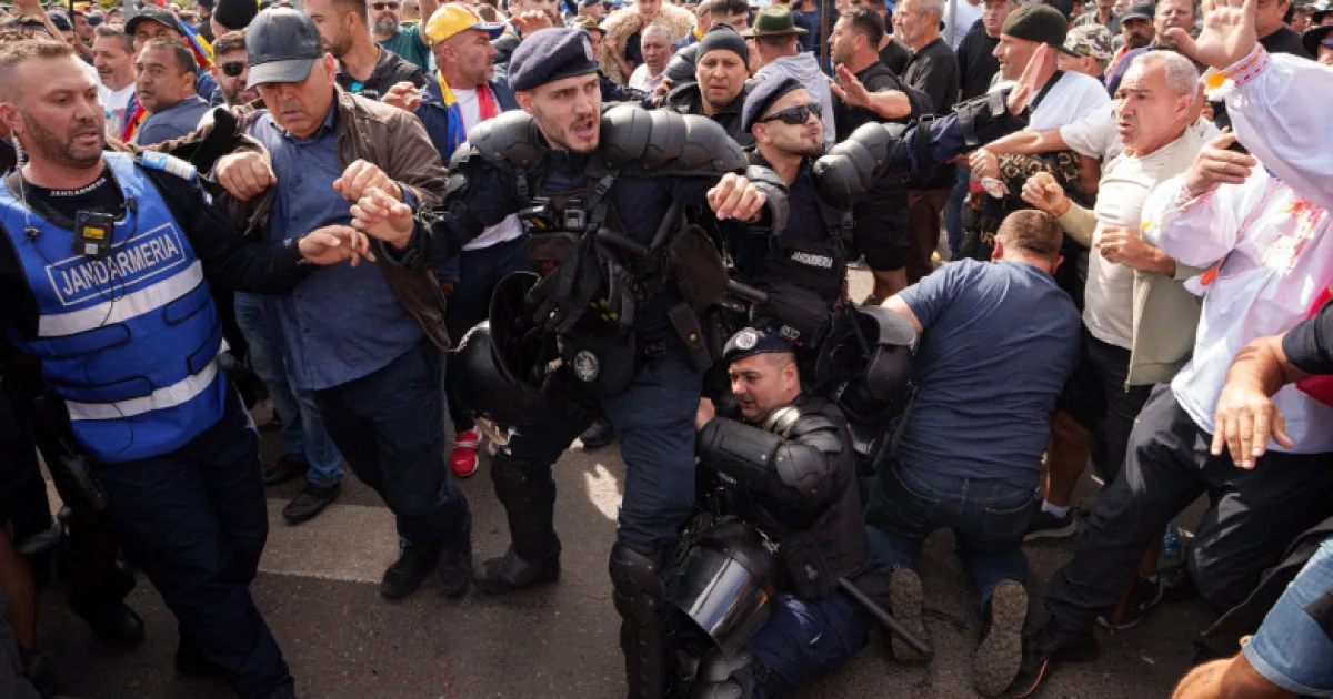 14 persoane, propuse pentru arestare după violențele de la protestul fermierilor